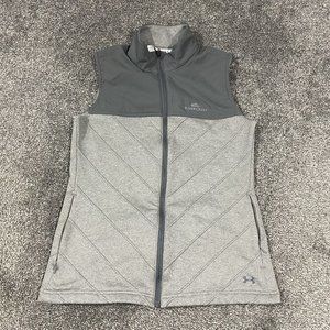 Under Armour Coldgear Reactor River Crest Golf Club Vest Women's Size M Gray